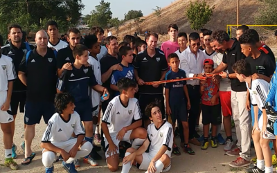 The Canillas Sports Club inaugurates the new Cañada field