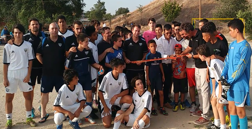 The Canillas Sports Club inaugurates the new Cañada field