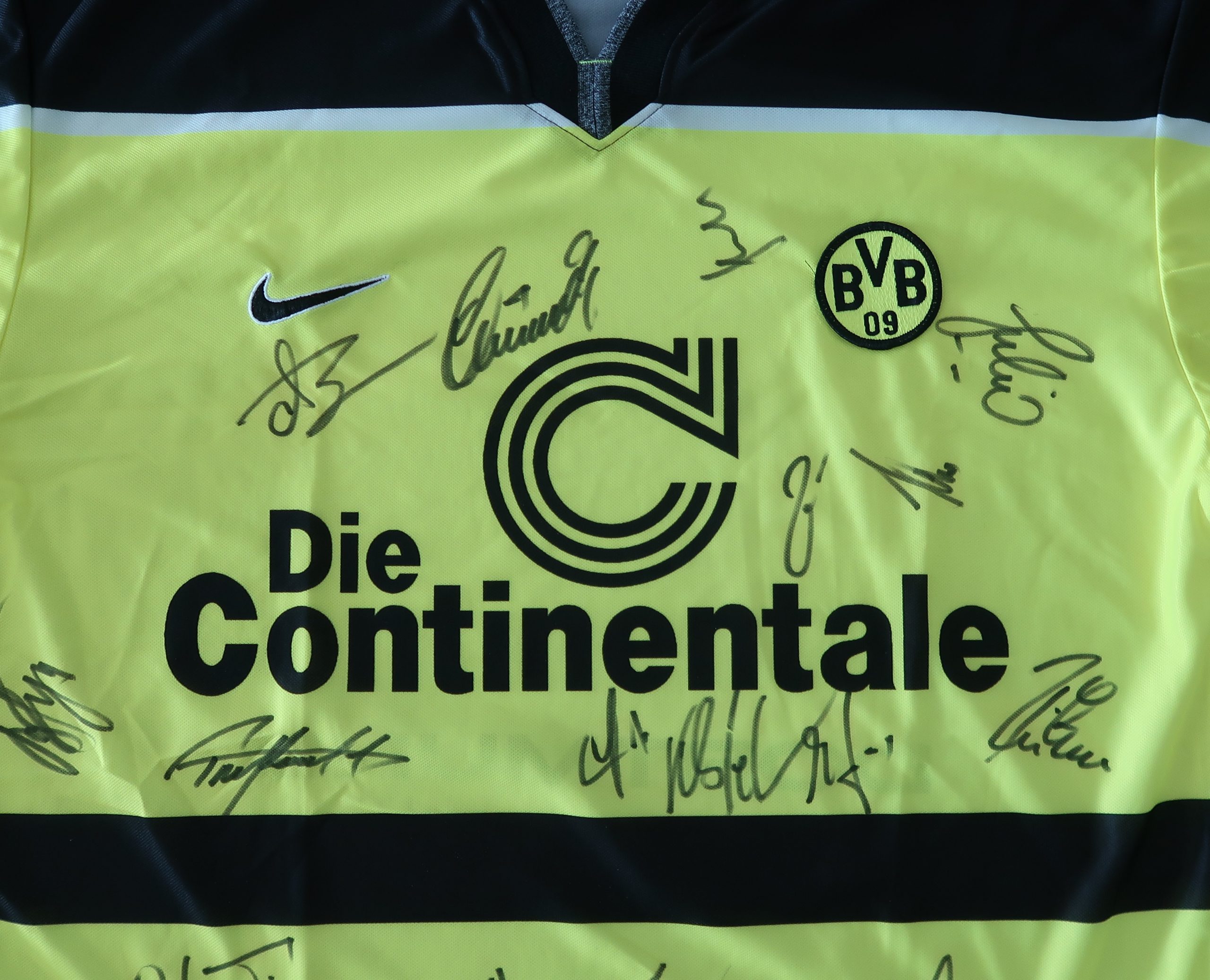 Historic Borussia Dortmund jersey from 1997
